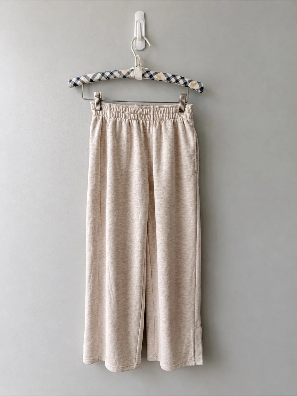 Zara Beige Wide Leg Lounge Pants Kids Size 11/12